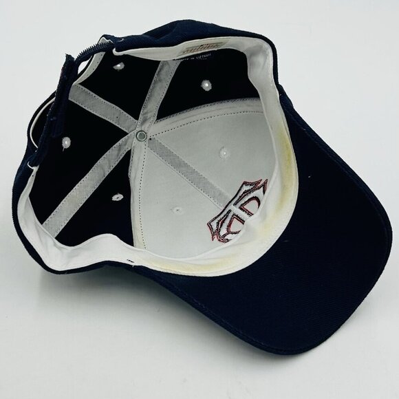 Minnesota Twins Hat Cap Mens One Size Blue TC Logo MLB Genuine Baseball - Picture 8 of 10